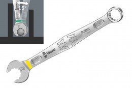 Wera 6003 Joker Ring Spanner, 10 x 125 mm, 05020201001 £13.99